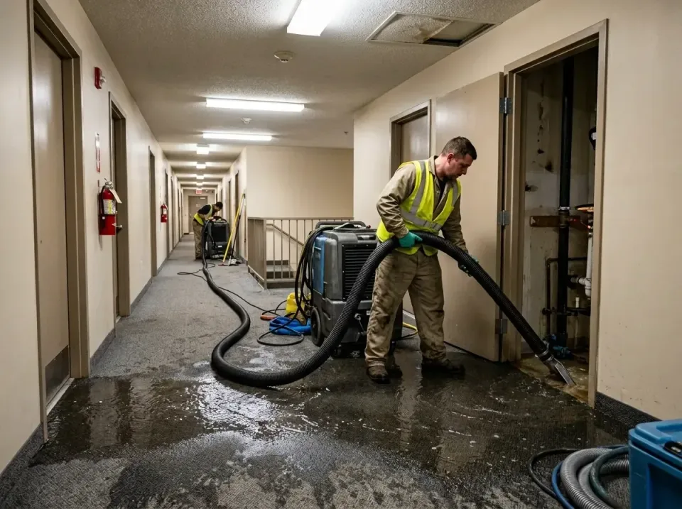 multi-unit-apartment-hallway-f-005 — frequently asked questions, Emergency Burst Pipe Water Extraction & Removal in Marietta…